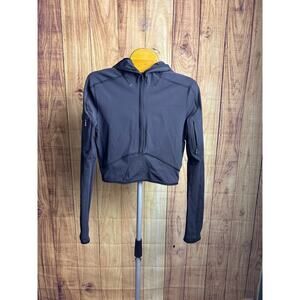 Lululemon 3/4 Zip Cropped Hoodie Women's Size 4